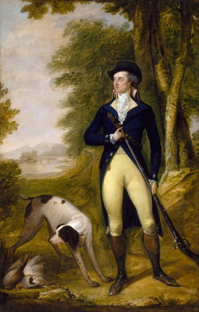 Ritratto di un gentiluomo da Hugh Douglas Hamilton